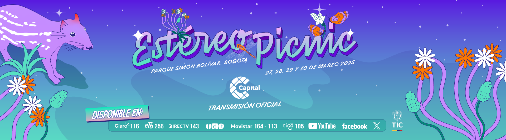 Banner: Festival Estereo Picnic - Desktop