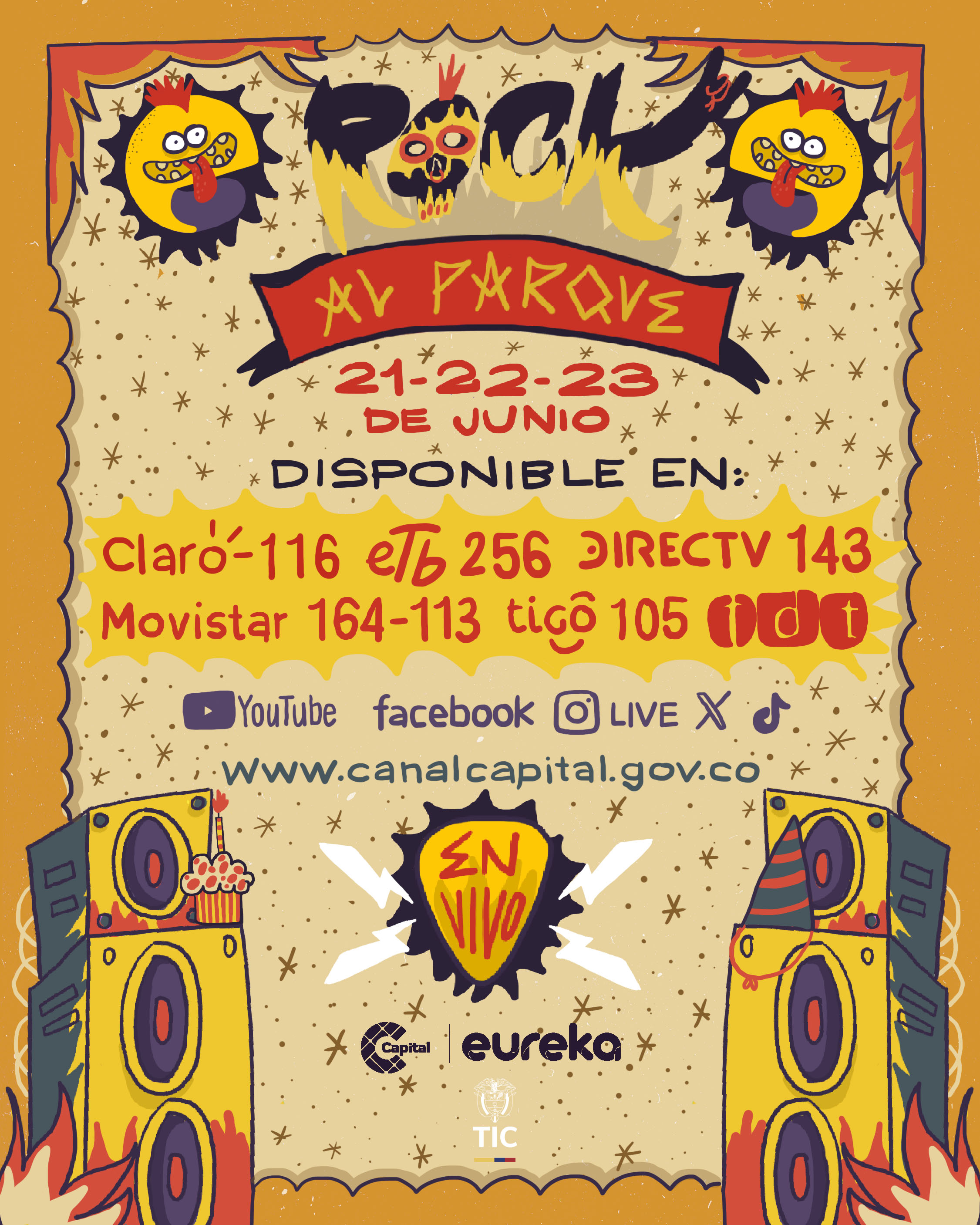 Pogo en Rock al Parque por Capital