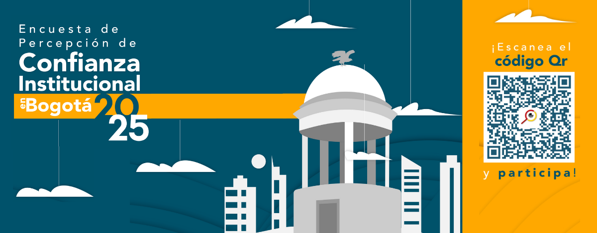 Encuesta de Percepción de Confianza Institucional en Bogotá 2025