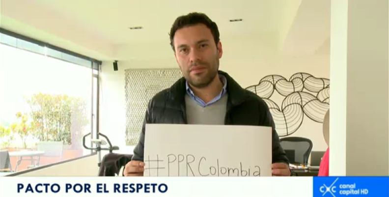 #PPRColombia, la iniciativa que busca incentivar la tolerancia entre las diferencias por el Plebiscito Pacto por el Respeto