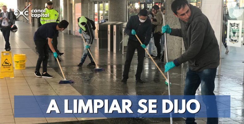 colados-limpian-transmilenio colados-limpian-transmilenio