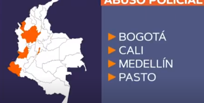 Abuso policial en manifestaciones. Abuso policial en manifestaciones.