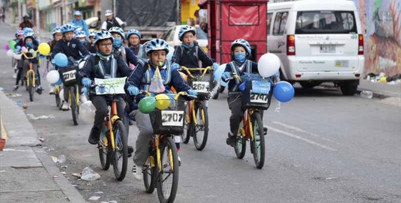 Al colegio en bici Al colegio en bici