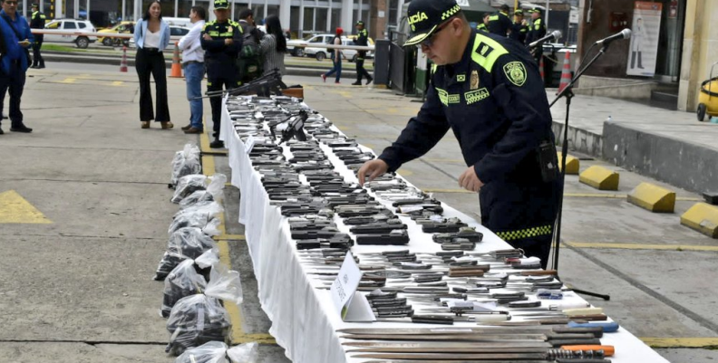 Autoridades destruirán armas utilizadas para hurtar Autoridades destruirán armas utilizadas para hurtar