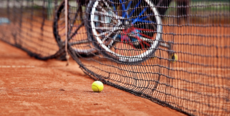 Tenis en silla de ruedas