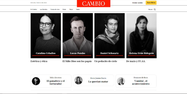 Revista Cambio Revista Cambio