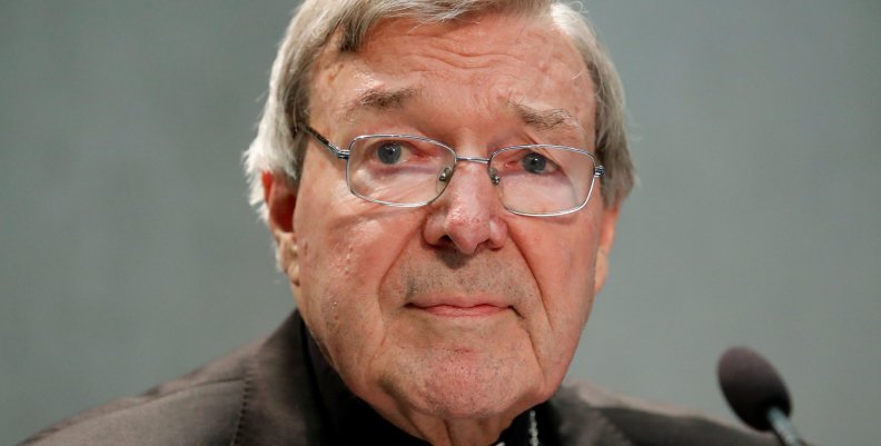 Cardinal George Pell attends news conference at the Vatican Cardinal George Pell attends news conference at the Vatican