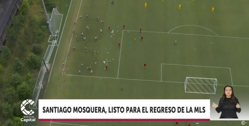 Santiago Mosquera listo para el regreso de la MLS