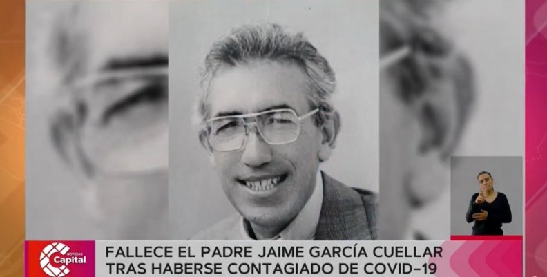 Fallece el padre Jaime García por COVID-19 Fallece el padre Jaime García por COVID-19