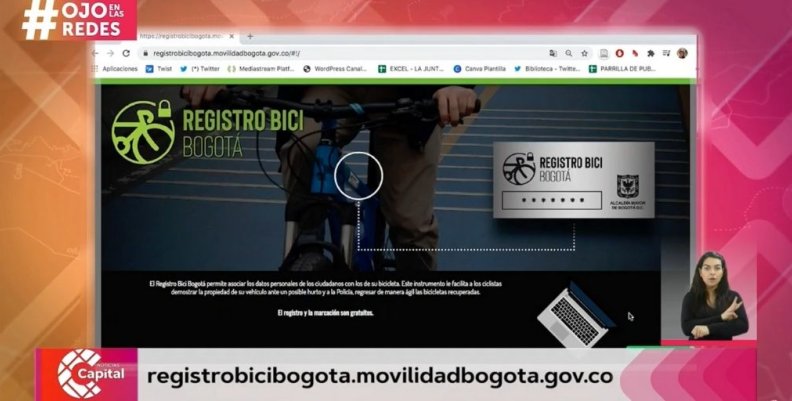Registro virtual de bicicletas Registro virtual de bicicletas