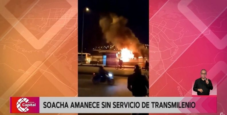Incendios de buses de TransMilenio Incendios de buses de TransMilenio