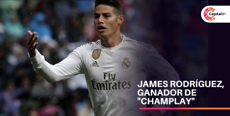 James Rodríguez, campeón en Champlay James Rodríguez, campeón en Champlay