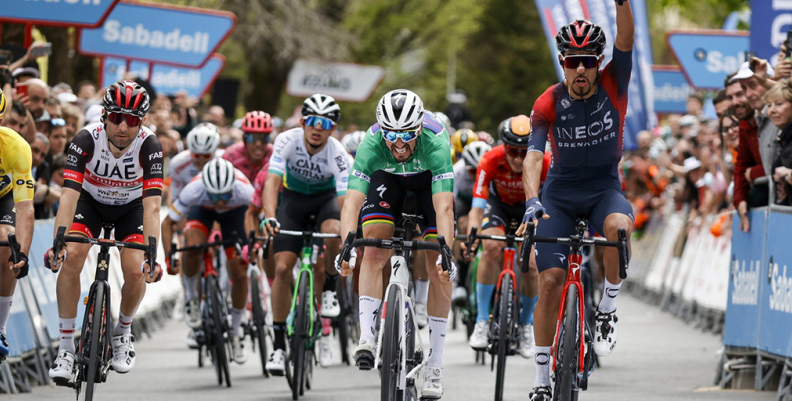 Daniel Felipe Martínez, Vuelta al País Vasco etapa 4 victoria Daniel Felipe Martínez, Vuelta al País Vasco etapa 4 victoria
