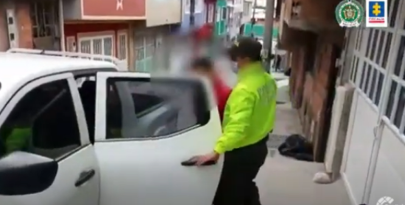 Intercambio de disparos en Bogotá Intercambio de disparos en Bogotá