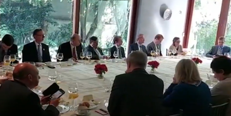reunión Gustavo Petro y embajadores Unión Europea reunión Gustavo Petro y embajadores Unión Europea