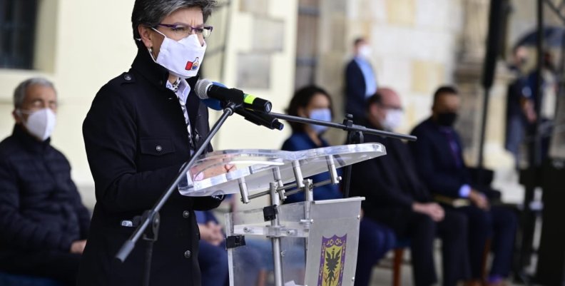 Apoyo a la alcaldesa Claudia López Apoyo a la alcaldesa Claudia López