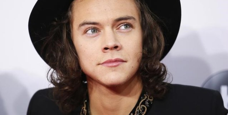 El cantante británico Harry Styles en la entrega de premios American Music en Los Angeles El cantante británico Harry Styles en la entrega de premios American Music en Los Angeles