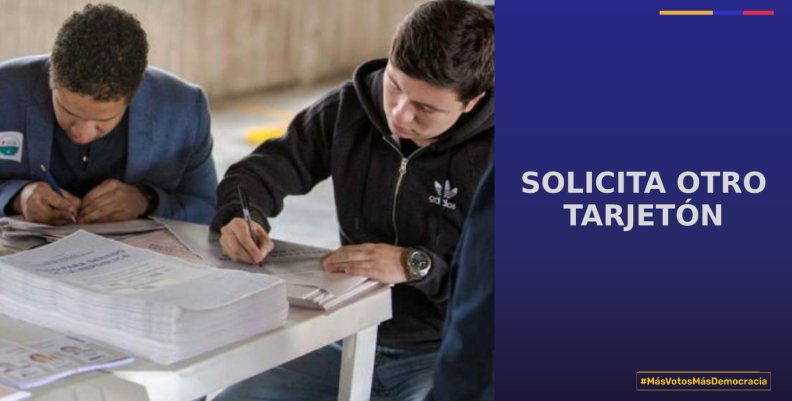 ¿Puedo solicitar otro tarjetón si me equivoco de voto? ¿Puedo solicitar otro tarjetón si me equivoco de voto?