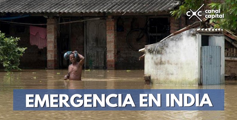 Muertos por fuertes lluvias en India ascienden a 87 Muertos por fuertes lluvias en India ascienden a 87