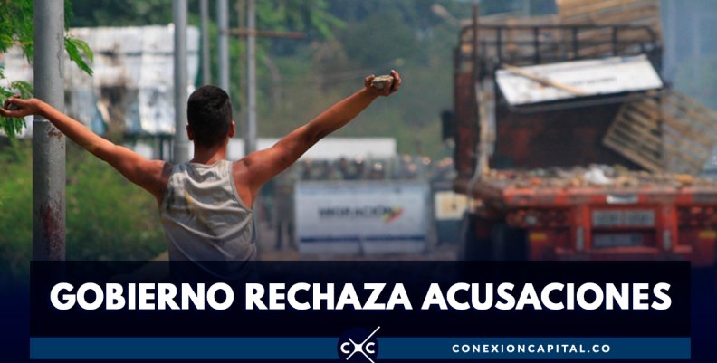 GOBIERNO-RECHAZA-ACUSACIONES GOBIERNO-RECHAZA-ACUSACIONES