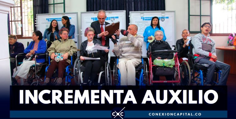 Bono para personas con discapacidad se incrementará a $175.000 en Bogotá Bono para personas con discapacidad se incrementará a $175.000 en Bogotá