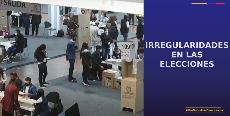 Irregularidades en las elecciones Irregularidades en las elecciones