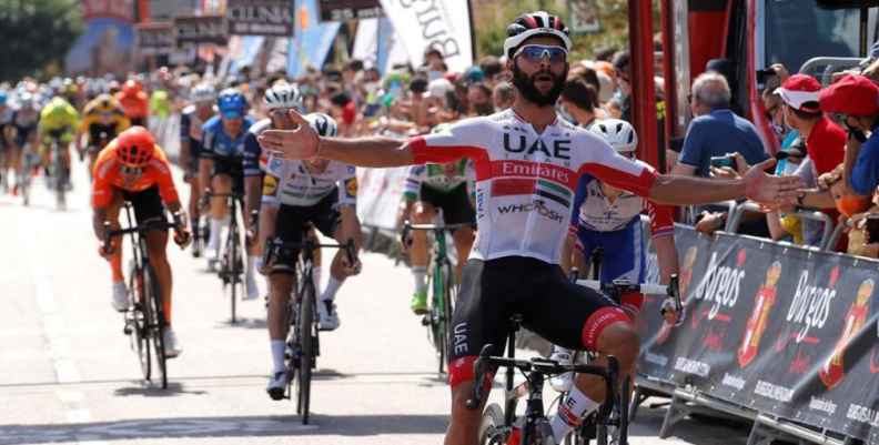 Fernando Gaviria se llevó la segunda etapa a la Vuelta Burgos Fernando Gaviria se llevó la segunda etapa a la Vuelta Burgos