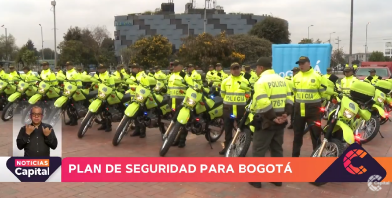 Policías de Bogotá. Policías de Bogotá.