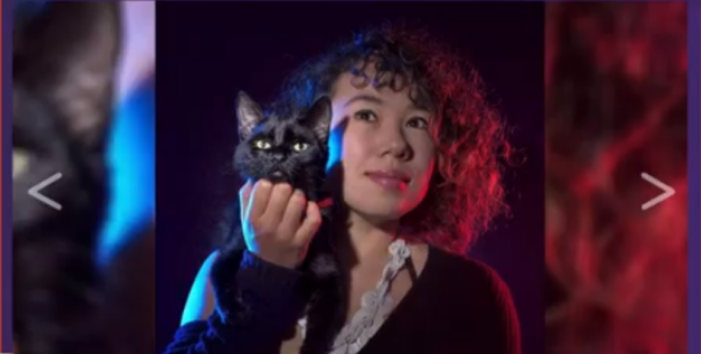 fotógrafa de animales.