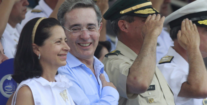Lina Moreno y Álvaro Uribe Lina Moreno y Álvaro Uribe