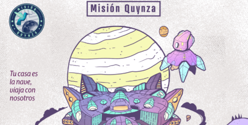 Misión Quynza del Planetario de Bogotá. Misión Quynza del Planetario de Bogotá.