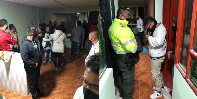Policías encuentran fiesta clandestina con pelea de gallos en Bosa Policías encuentran fiesta clandestina con pelea de gallos en Bosa