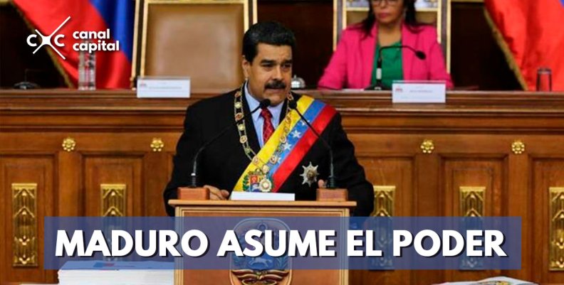 Inicia segundo periodo presidencial de Nicolás Maduro en Venezuela