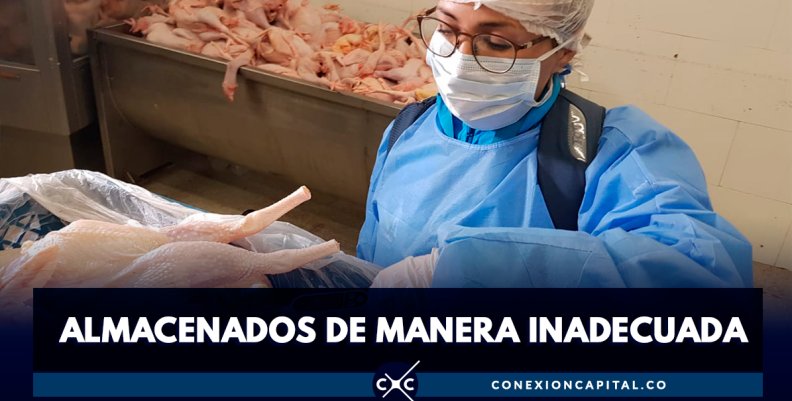 Autoridades decomisan 3.251 kilos de pollo en Kennedy Autoridades decomisan 3.251 kilos de pollo en Kennedy