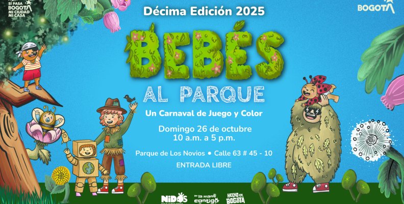 ¡Prográmate este 26 de octubre con Bebés al Parque!