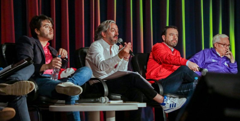 Imagen sobre el debate a la Alcaldía de Bogotá 2023