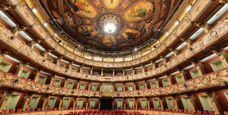 Teatro Colón Sala de teatro al estilo neoclásico