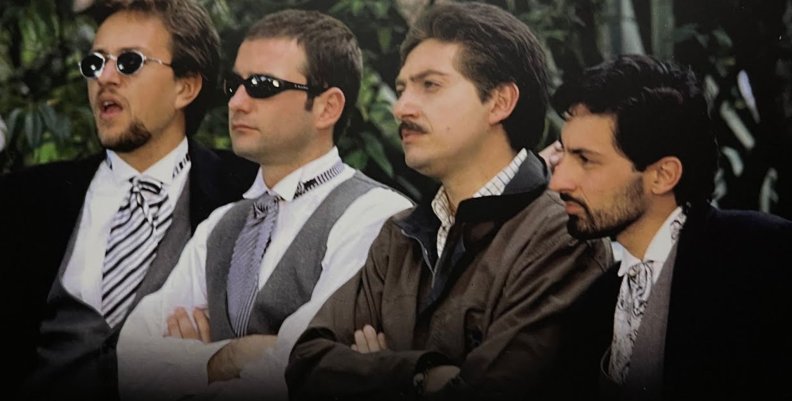 Hombres Hombres con traje