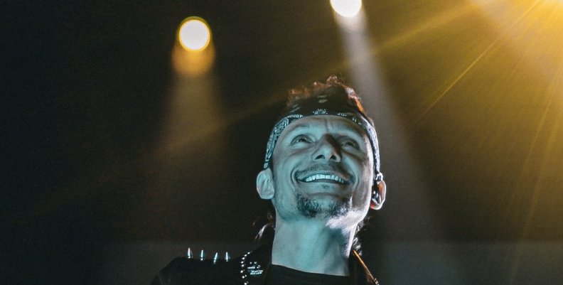Cantante de Doctor Krápula en Rock al Parque
