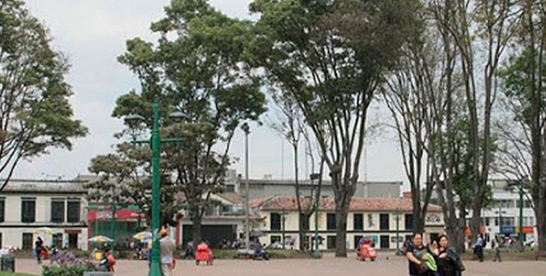 Fontibón Imagen de la Plaza principal de Fontibón