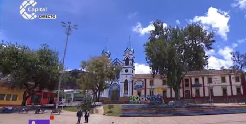 Suba Vista panorámica de la plaza principal de la localidad de Suba