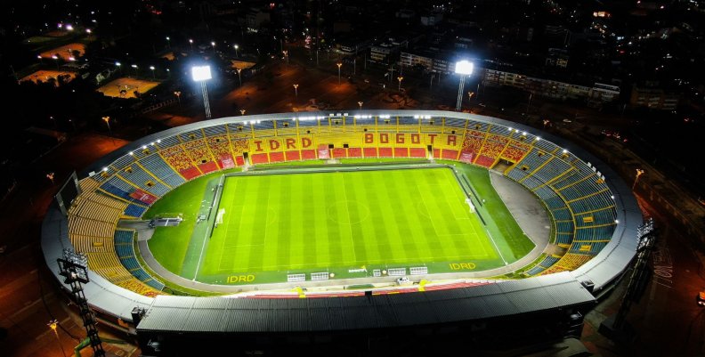 El Campín Imagen aérea del estadio El Campín