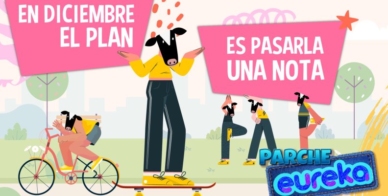 A eureka llegaron las vacaciones A eureka llegaron las vacaciones