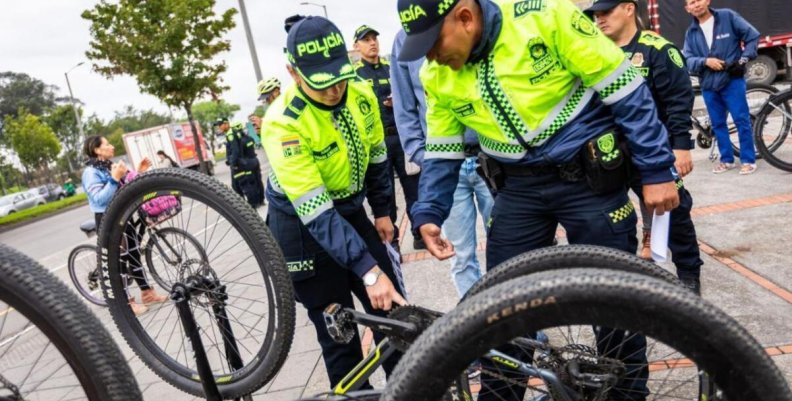 Registro bici Robo bicicletas Bogotá 2024: cifra bajó y registro bici
