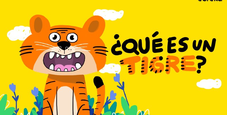 Datos de los tigres explicados para niños de primera infancia