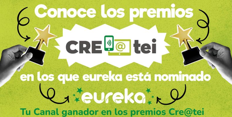 ¡Distrito Eureka ganador en los Premios CRE@TEI!