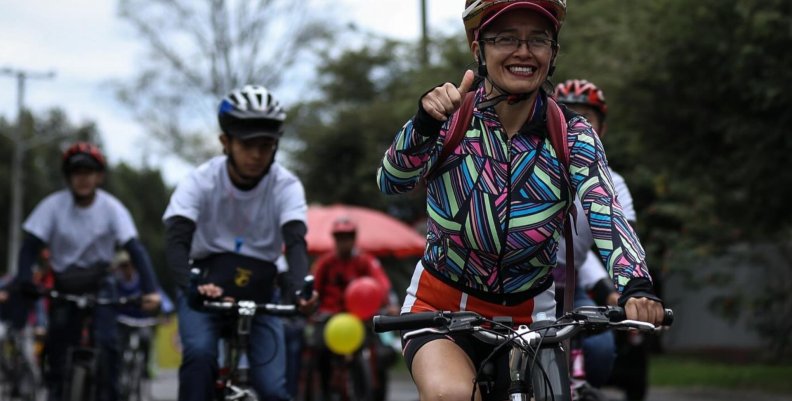 Ciclovía en Bogotá Ciclovía en Bogotá