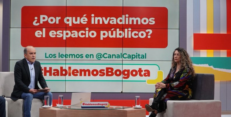 ¿Quién controla las calles de Bogotá? Lucía Bastidas, directora del Departamento Administrativo de la Defensoría del Espacio Público.