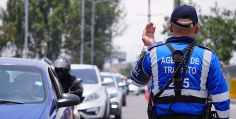 Plan Éxodo Semana Santa Agente de Movilidad Bogotá