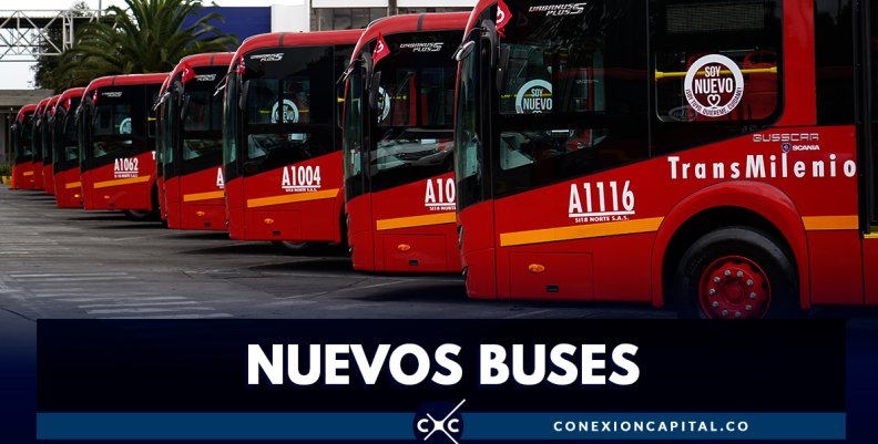 Empezaron a rodar los primeros 140 buses de TransMilenio a gas natural en Bogotá Empezaron a rodar los primeros 140 buses de TransMilenio a gas natural en Bogotá